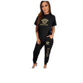 Womens Sportwear 2 Pcs Stylish Track Suit Gym Wear for Ladies